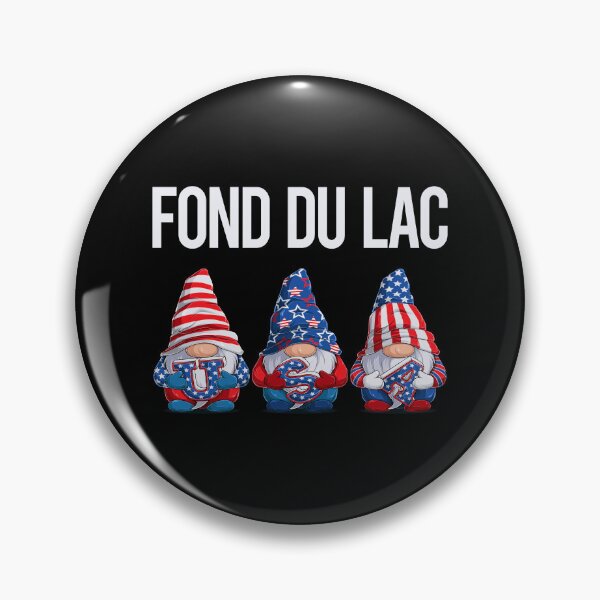 Item preview, Happy USA Gnomes Fond du Lac designed and sold by xaviajames9.