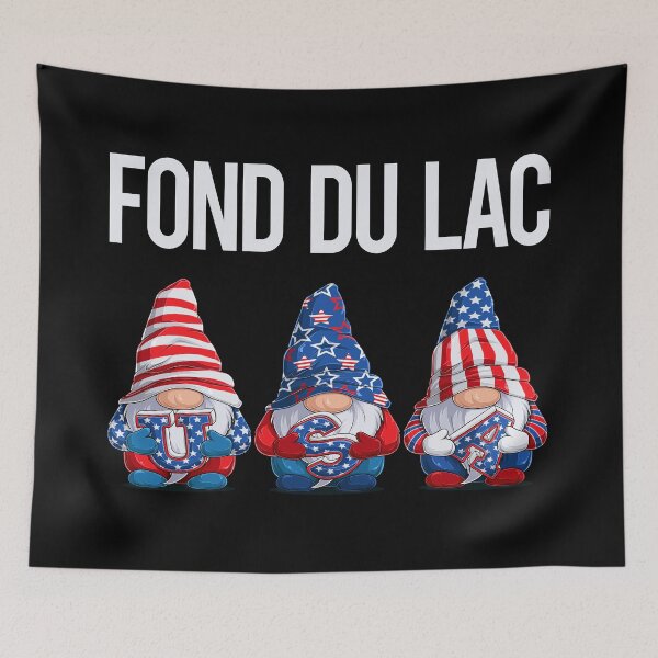 Item preview, Happy USA Gnomes Fond du Lac designed and sold by xaviajames9.