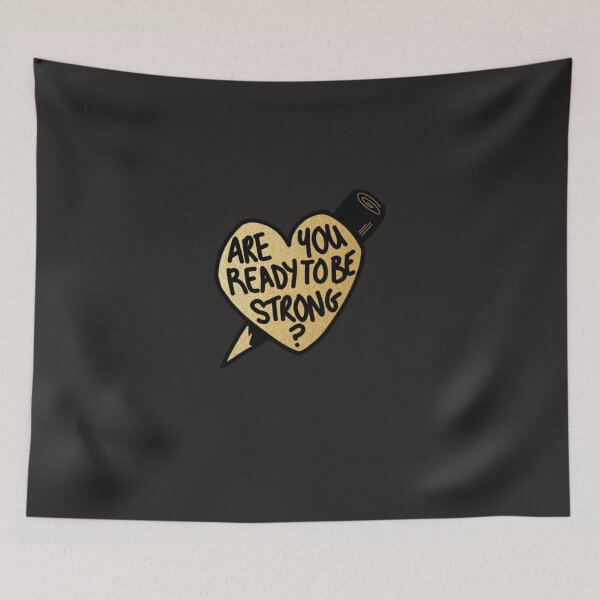 Item preview, Buffy Ready To Be Strong Slay Heart designed and sold by eskolachh.