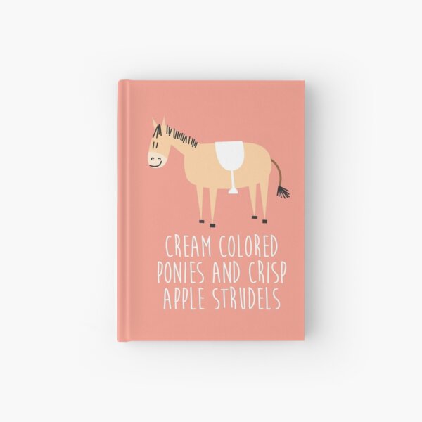 Sound of music pony Hardcover Journal