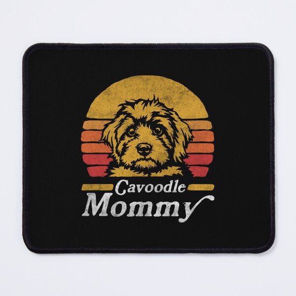 Item preview, Retro Vintage Cavoodle Mommy designed and sold by More Cute Dogs.