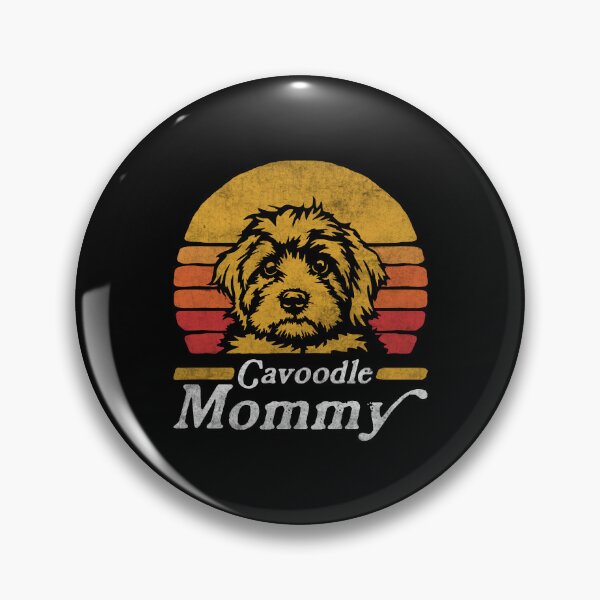 Item preview, Retro Vintage Cavoodle Mommy designed and sold by More Cute Dogs.