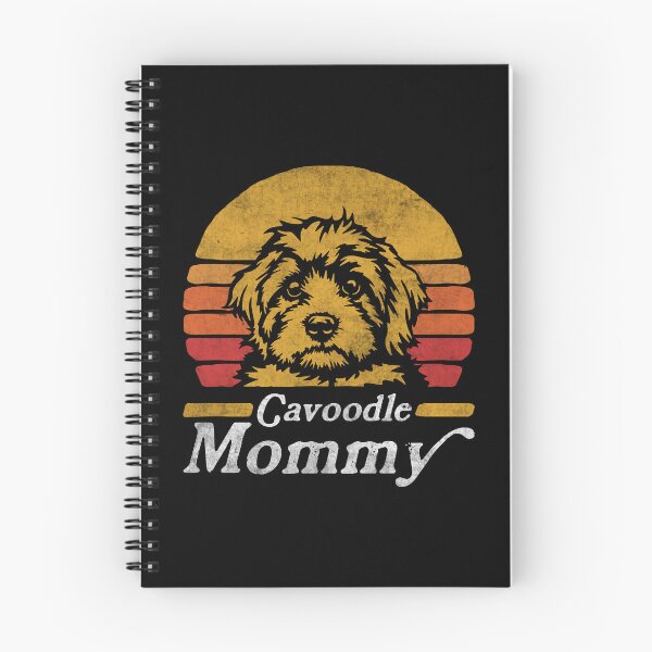 Artikelvorschau, Retro Vintage Cavoodle Mama entworfen und verkauft von More Cute Dogs.