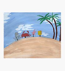 Above Bikini Bottom Photographic Print