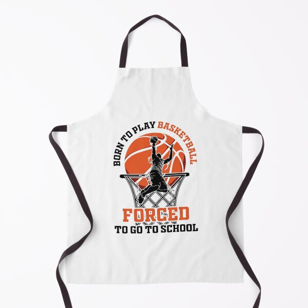 Item preview, Born To Play Basketball Forced To Goto School Basket Ball Player Classic Gift Premium Apparel Funny Holiday Xmas designed and sold by DesignByHeartUK.