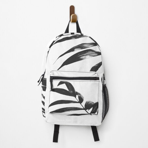 Item preview, Abstract Parlour Palm Leaves Black and White designed and sold by PhotosByVille.
