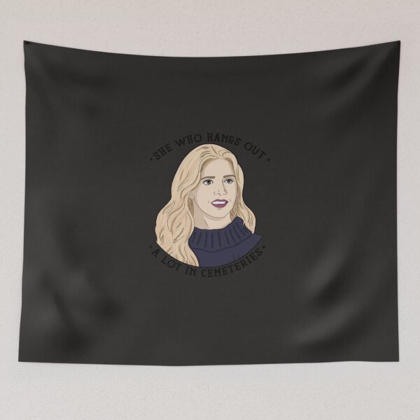 Item preview, Buffy She Who Hangs Out In Cemeteries BTVS designed and sold by eskolachh.
