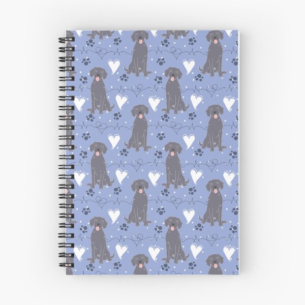 Item preview, LOVE Blue Weimaraner designed and sold by Lulupainting.