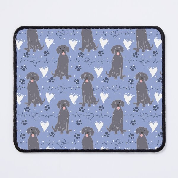 Item preview, LOVE Blue Weimaraner designed and sold by Lulupainting.