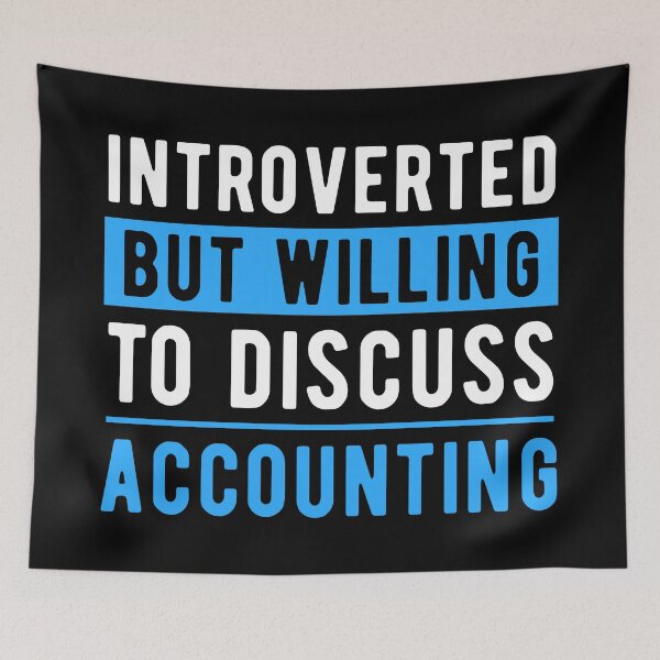 Item preview, Accounting Accountant Fun Quote designed and sold by NestaReign.