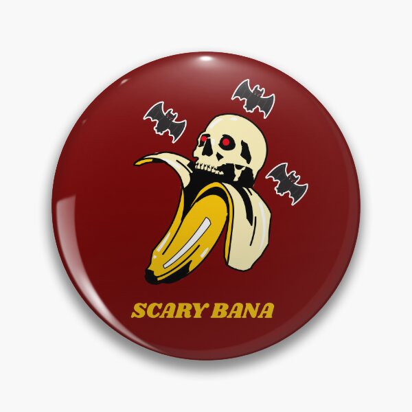 Item preview, SCARY BANA SKULL designed and sold by JustAmbers.