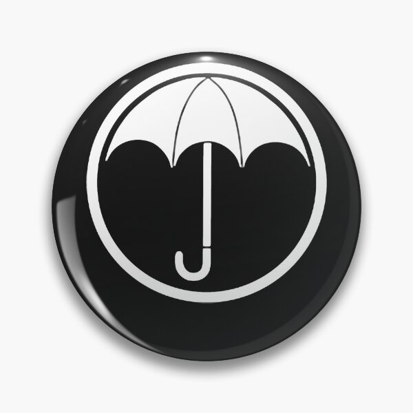 Item preview, Umbrella academy logo white designed and sold by TrishaMorton.
