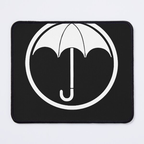 Item preview, Umbrella academy logo white designed and sold by TrishaMorton.