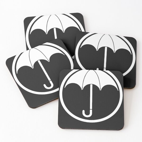 Item preview, Umbrella academy logo white designed and sold by TrishaMorton.