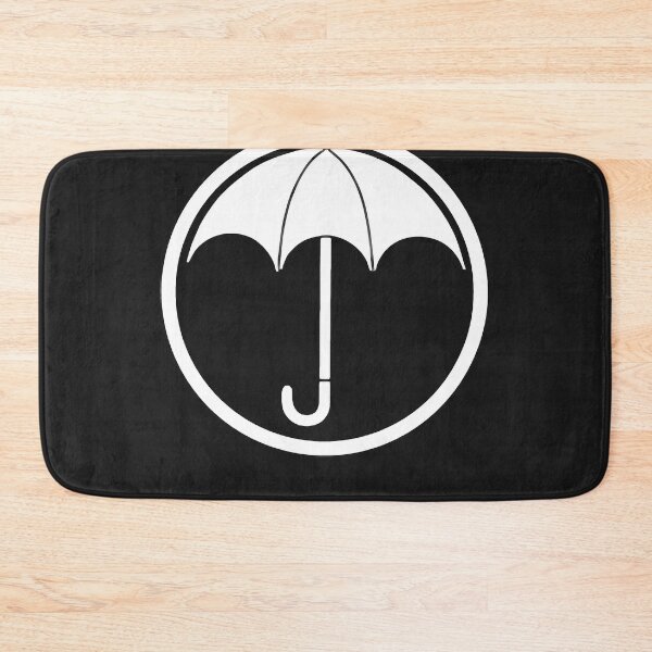 Item preview, Umbrella academy logo white designed and sold by TrishaMorton.