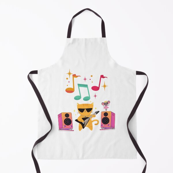 Item preview, Gato divertido que lleva gafas de sol tocando la guitarra Camiseta   designed and sold by SwazzDdraws.