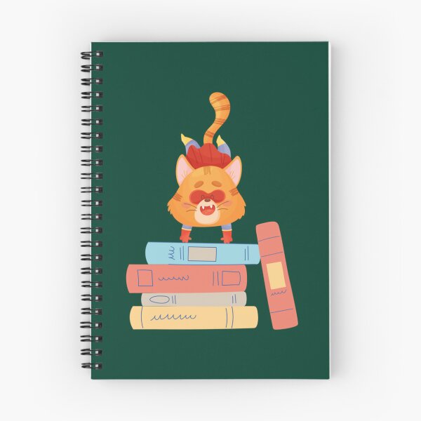 Item preview, Gato lector I Ratón de biblioteca I Libros I Libro, gato   designed and sold by SwazzDdraws.