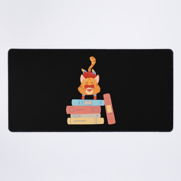 Item preview, Gato lector I Ratón de biblioteca I Libros I Libro, gato   designed and sold by SwazzDdraws.