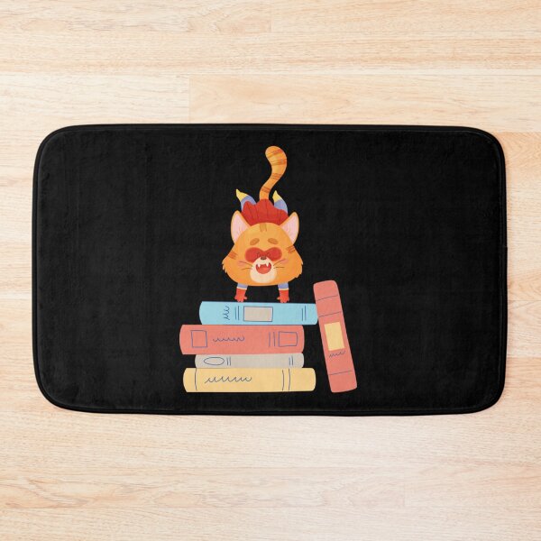 Item preview, Gato lector I Ratón de biblioteca I Libros I Libro, gato   designed and sold by SwazzDdraws.