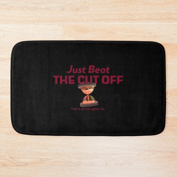 Item preview, Just Beat The Cut Off Sticker designed and sold by krnnvrstacy.