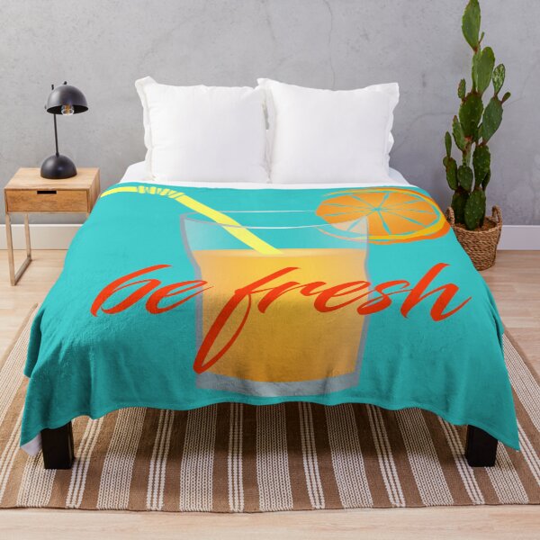 Item preview, Be Fresh, Think Orange, Drink A Fruit designed and sold by danikaVT.