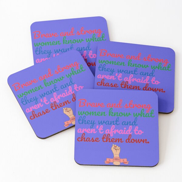 Item preview, Brave & Strong Women face well for women's equality struggle designed and sold by Benlaniboutique.