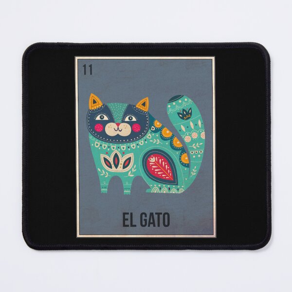 Item preview, Loteria Style Card - El Gato   designed and sold by SwazzDdraws.