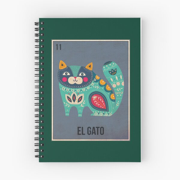 Item preview, Loteria Style Card - El Gato   designed and sold by SwazzDdraws.