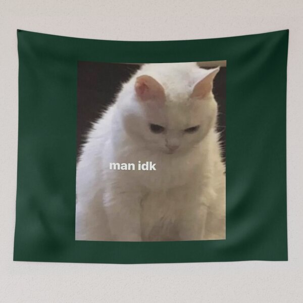 Item preview, Man Idk Cat   designed and sold by SwazzDdraws.
