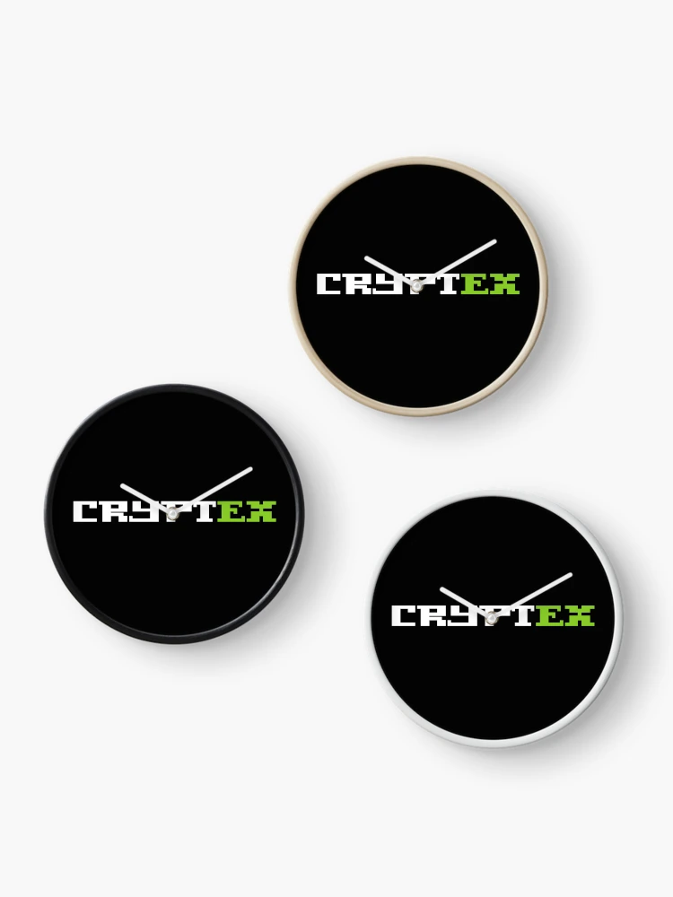 Thumbnail 3 of 4, Clock, Classic Cryptex Code designed and sold by RandomDel.
