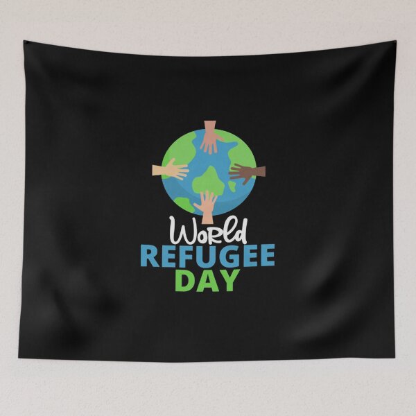 Item preview, World refugee day 2021 designed and sold by Jacksonup017.