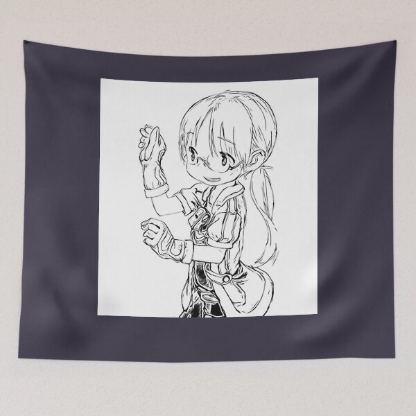 Item preview, Design Made In Abyss Riko (Mono) designed and sold by IgorSommer.