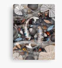 Koi Fish Pond Canvas Print