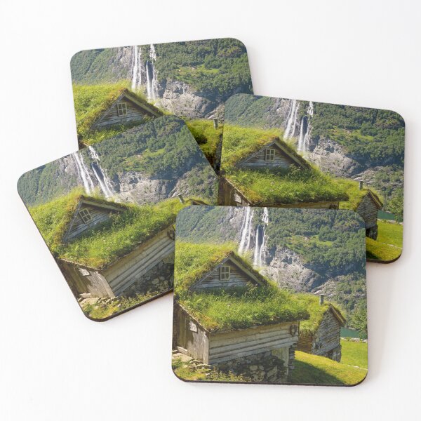 Item preview, Skagefla mountain farm in Geiranger fjord, Norway designed and sold by Mikołaj Niemczewski.