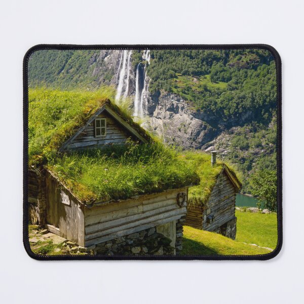 Item preview, Skagefla mountain farm in Geiranger fjord, Norway designed and sold by Mikołaj Niemczewski.