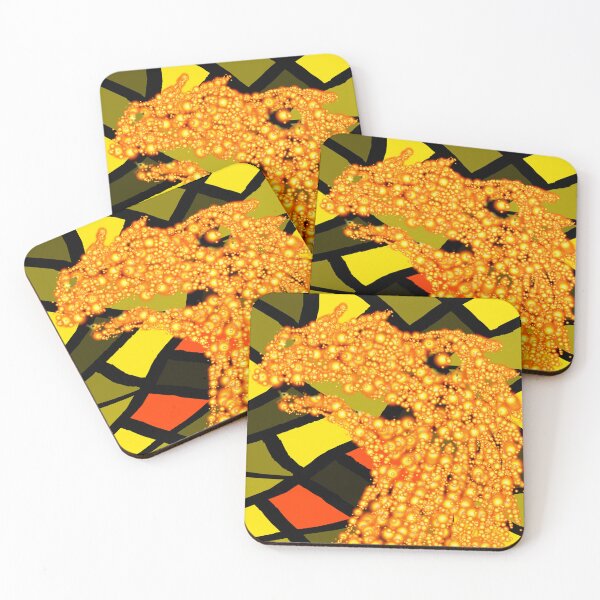 Item preview, Mosaic Pattern With Abstract Sea Dragon Head Artwork35 D1 Production designed and sold by SelfUpgrade.