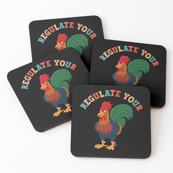 Item preview, Regulate Your Rooster Chicken Roaster designed and sold by Tatus Brinal.