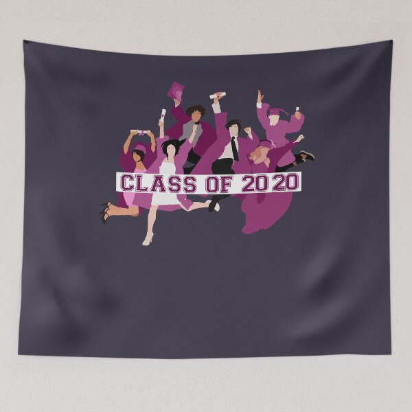 Item preview, Funny Gift Class of 2020 High School Musical Pink Purple designed and sold by RenataBuhler.