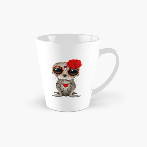 Item preview, Red Day of the Dead Baby Sea Lion designed and sold by JeffBartels.