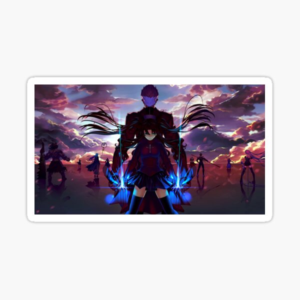 Vista previa del artículo con la obra «Rin Tohsaka», diseñado y vendido por desolateera1.