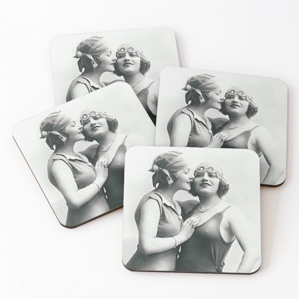 Item preview, Vintage Image of Lesbian Couple - Bathing Suits designed and sold by LP.