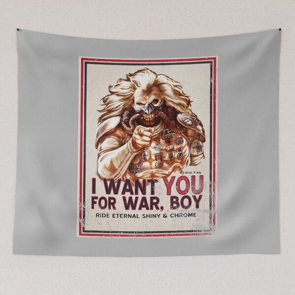 Item preview, Photographic I Want YOU for WAR, BOY (dark colors) designed and sold by CarlosSchluter.