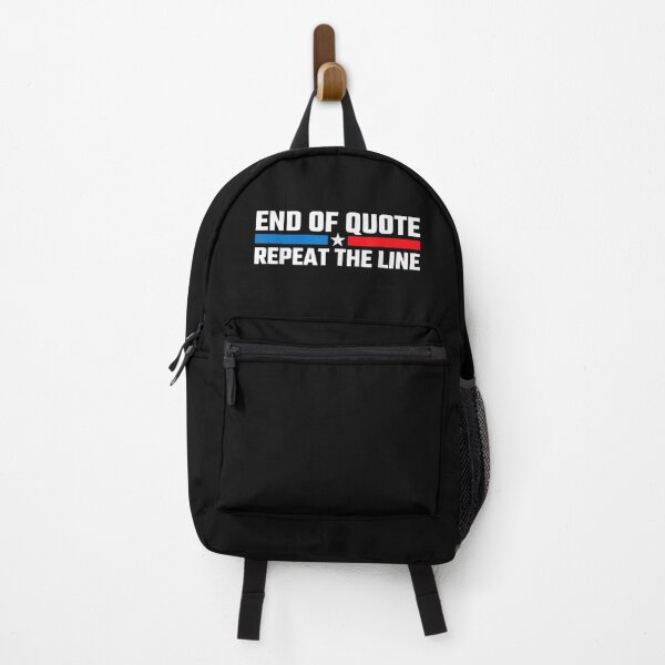 Artikelvorschau, End Of Quote Repeat The Line T-Shirt entworfen und verkauft von Acton-Maran.