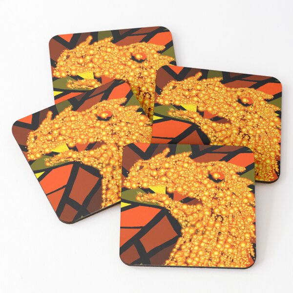 Item preview, Mosaic Pattern With Abstract Sea Dragon Head Artwork36 D1 Production designed and sold by SelfUpgrade.