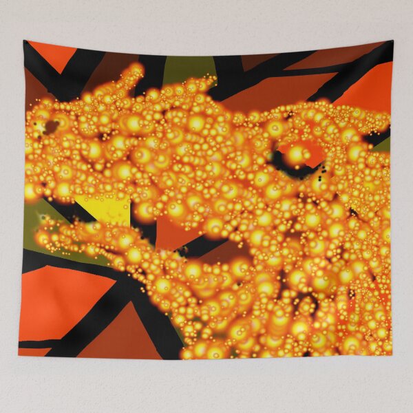 Item preview, Mosaic Pattern With Abstract Sea Dragon Head Artwork36 D1 Production designed and sold by SelfUpgrade.