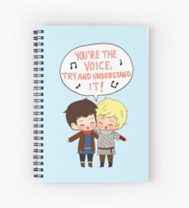 You're the Voice Try and Understand It! Spiral Notebook