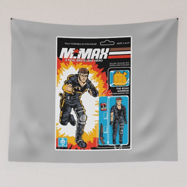 Item preview, Red M.Max Real Wasteland Hero designed and sold by CarlosSchluter.