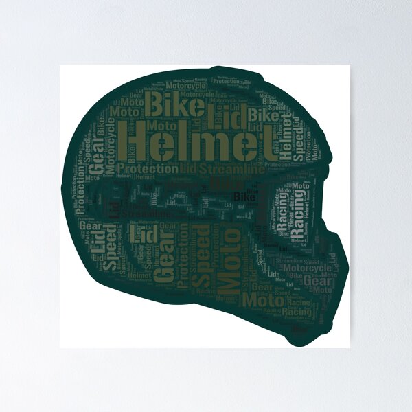 Item preview, WordArt Helmet designed and sold by P-aws.