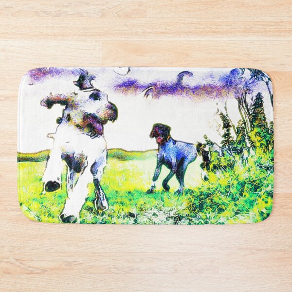 Item preview, Chase Me Spinone designed and sold by FOLK ART FUSION.