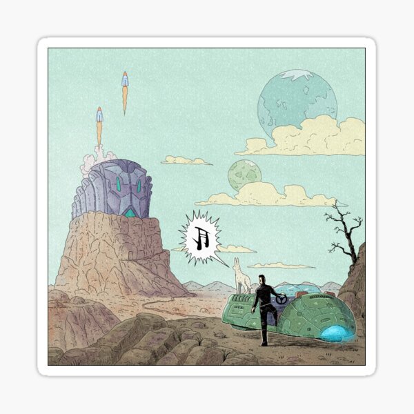 Adventures of K&K Sticker